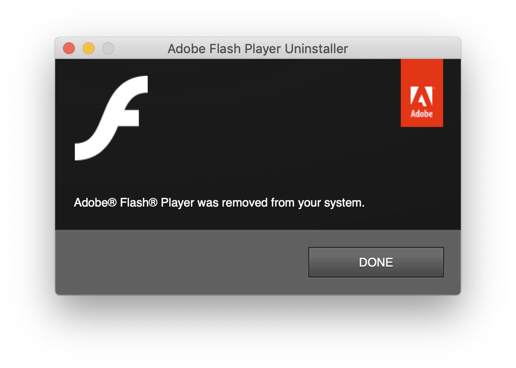 adobe flash check for updates mac